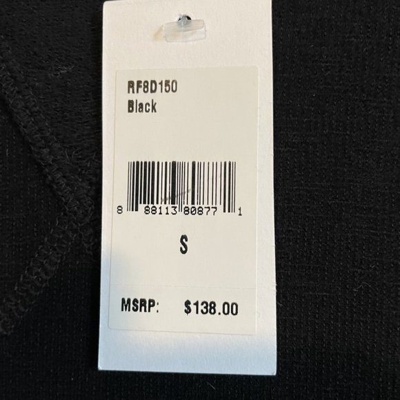 Splendid Black Tunic Sweater - Size Small - Retail $138 - NWT! Kangaroo pocket! - Picture 4 of 4